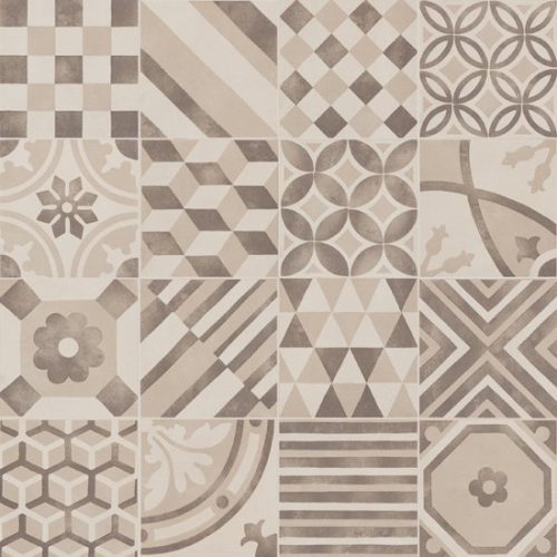 Marazzi Block Decor mix greige 15 x 15